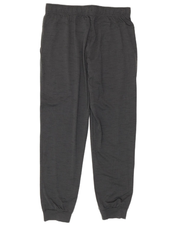 Calça esportiva masculina Nike Dri Fit joggers grande poliéster manchado cinza