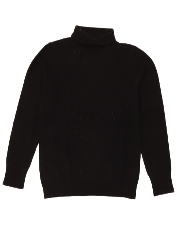 Liu Jo Top gráfico feminino Batwing manga 3/4 IT 40 Viscose preta pequena