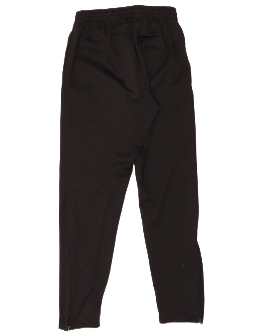 Kappa Mens Graphic Calças de treino pequeno poliéster preto