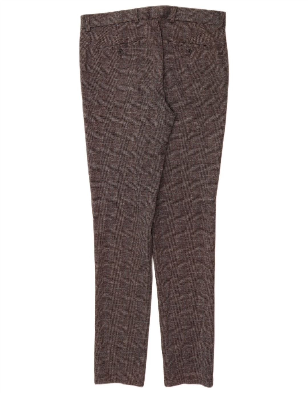 Calça Chino Masculina Slim Jack & Jones W32 L34 Cinza Houndstooth Poliéster
