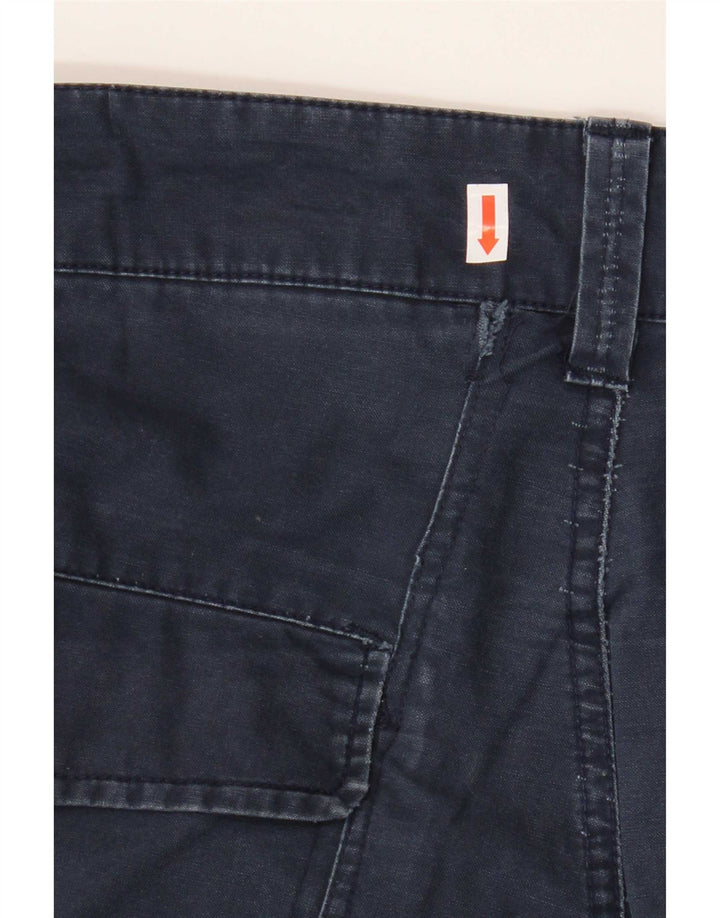 Sneaker Freak Mens Cargo Shorts Médio W32 Azul Marinho Algodão