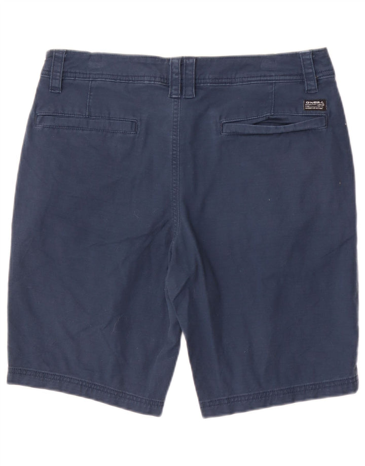 O'Neill Mens Chino Shorts W32 Médio Algodão Azul Marinho