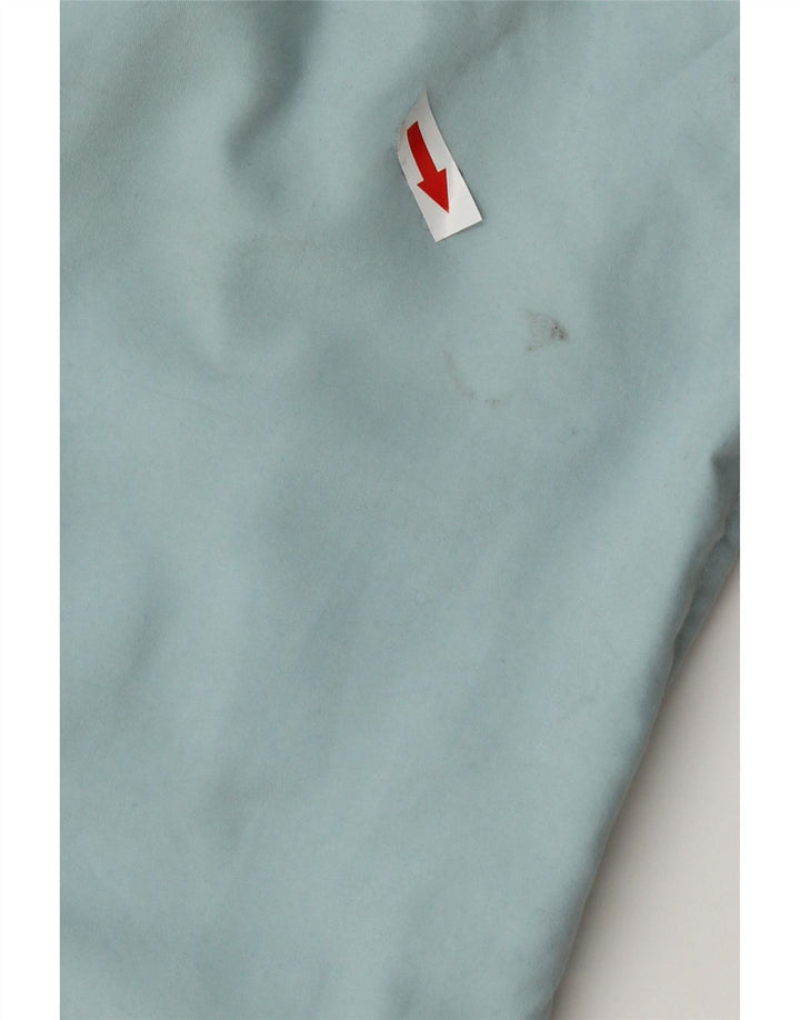 Zara Shorts de banho masculino grande azul poliéster