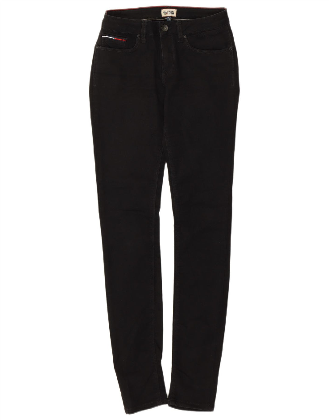 Tommy Hilfiger Jeans Slim Feminino W25 L32 Algodão Preto