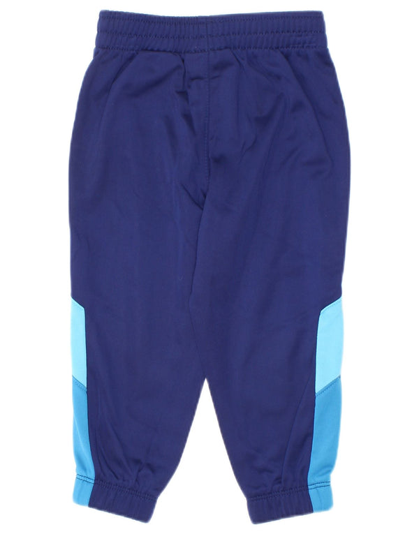 Calça de treino Nike Baby Boys 12-18 meses azul marinho colorblock