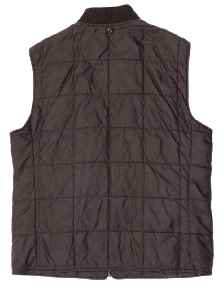 Gant Mens Liner Colete Acolchoado UK 38 Médio Preto Nylon