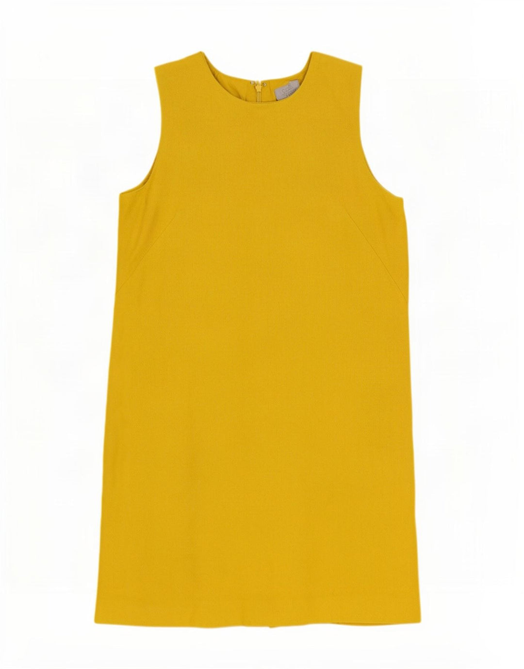Vestido feminino Cos sem mangas IT 42 amarelo médio