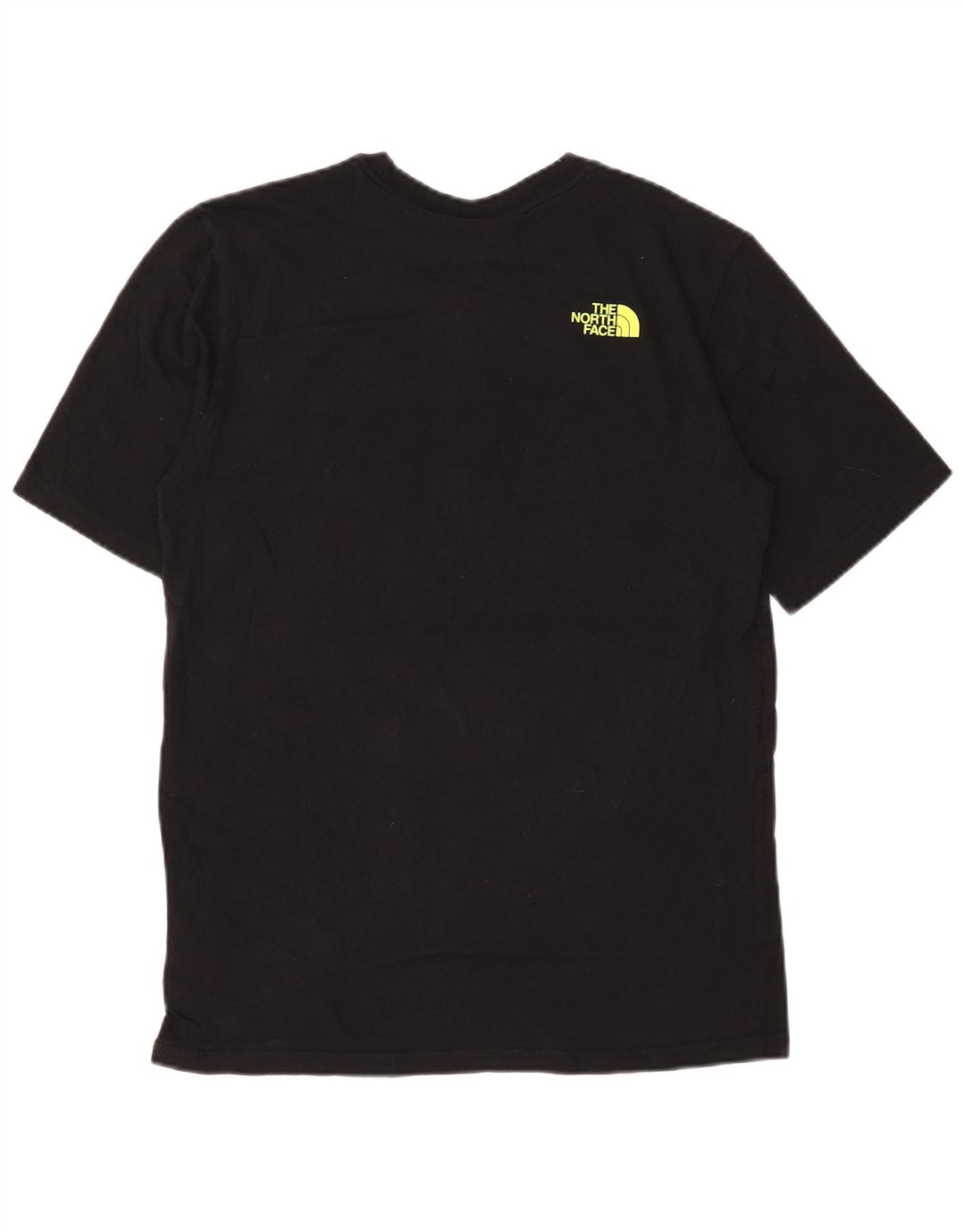 Camiseta gráfica masculina The North Face Top médio algodão preto
