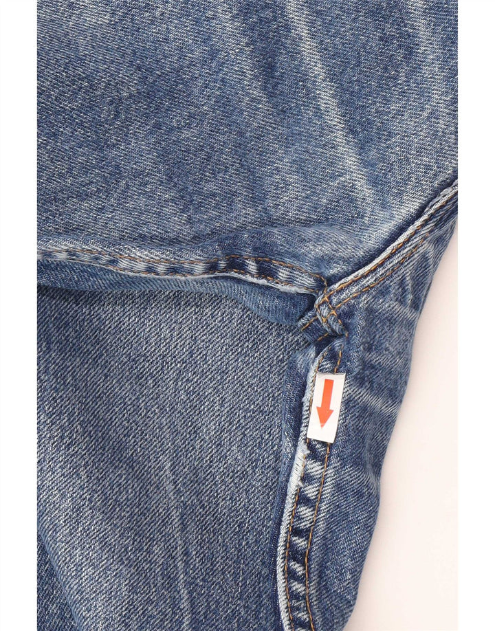 Calça jeans masculina Levi's 505 Regular Fit Straight W40 L34 Azul Algodão