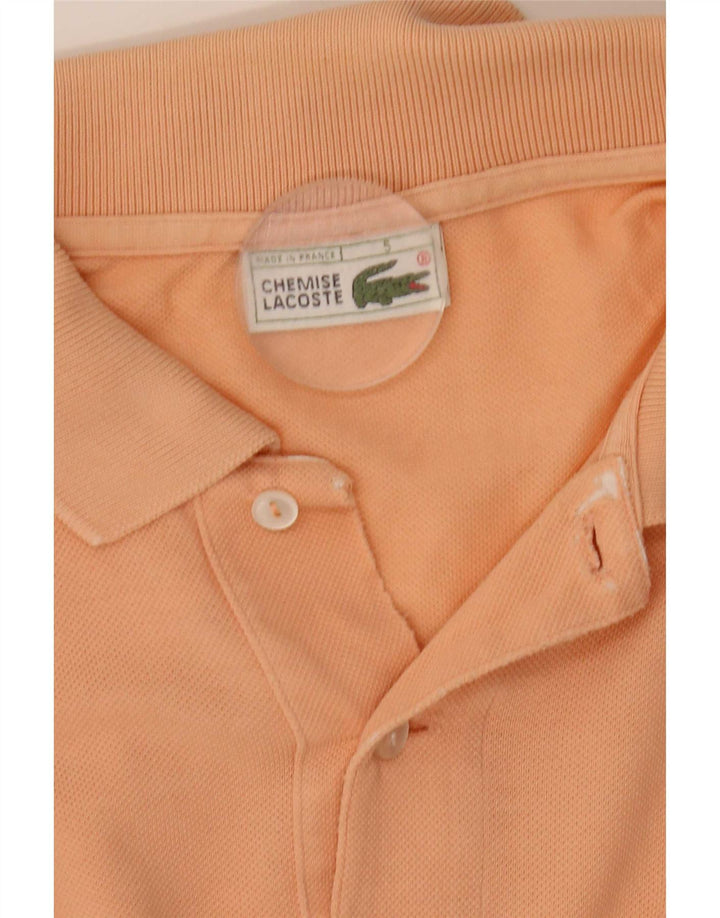 Camisa polo masculina Lacoste tamanho 5 grande laranja