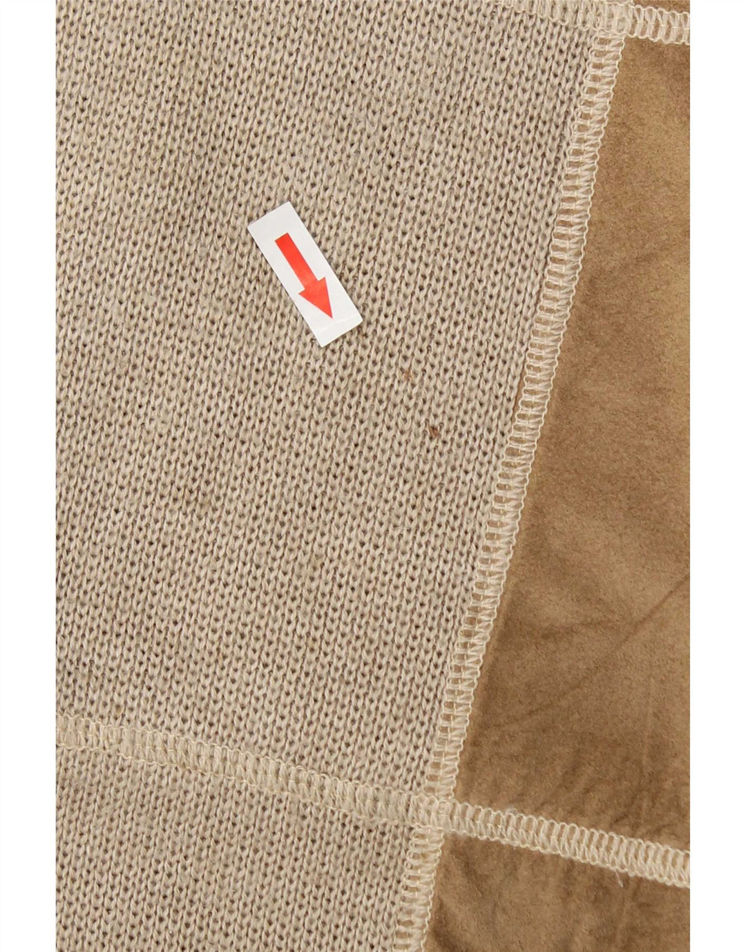 Suéter vintage masculino com gola redonda, lã listrada cinza grande