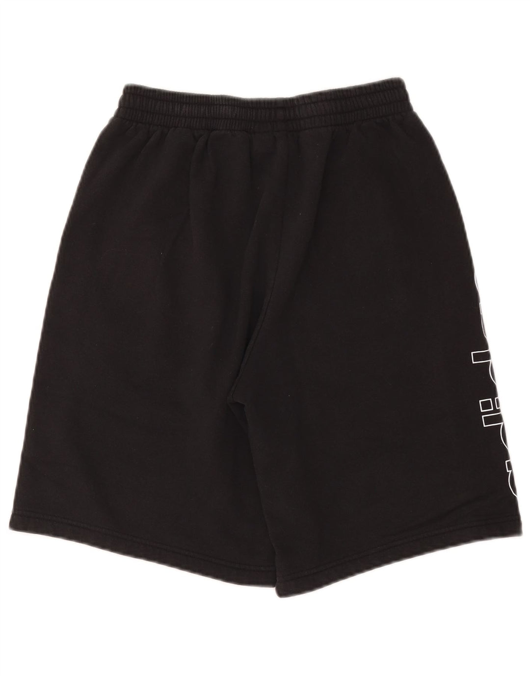 Shorts esportivos gráficos masculinos Adidas pequeno algodão preto