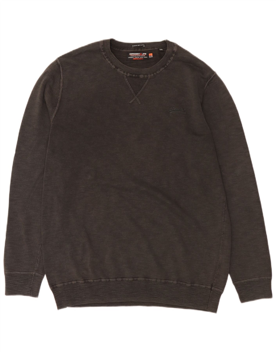 Suéter masculino Superdry 2XL algodão cinza