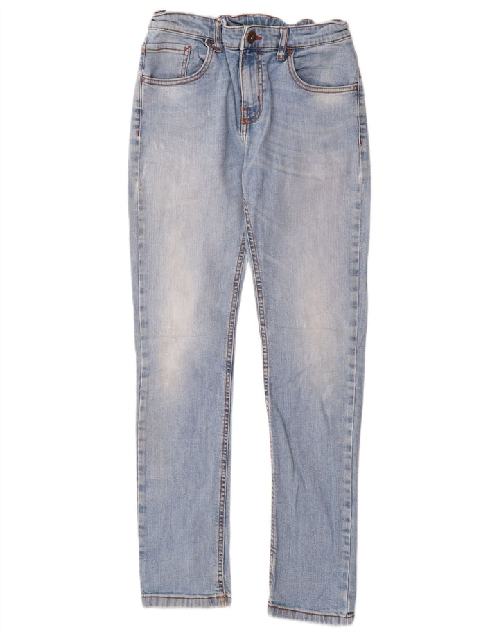 ZARA Meninos Jeans Slim 13-14 Anos W26 L28 Azul
