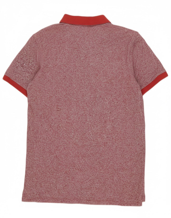 Camisa polo masculina SELECTED algodão vermelho médio