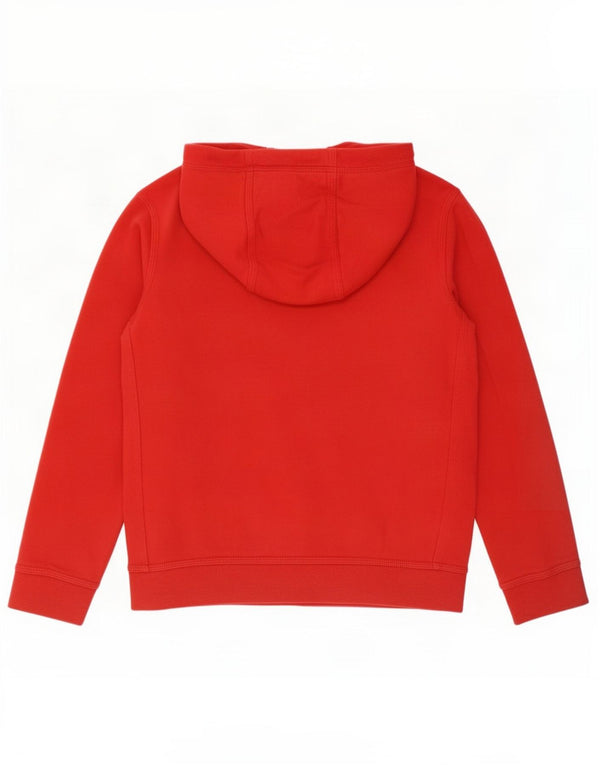 Nike Meninos Hoodie Jumper 10-11 Anos Médio Algodão Vermelho