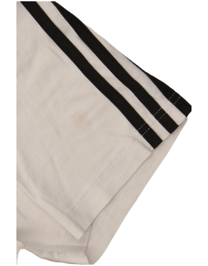 Camiseta masculina Adidas Top XL algodão branco