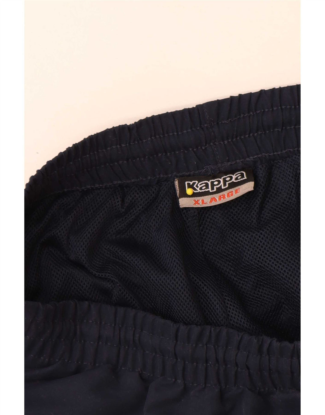 Calça de treino Kappa masculina Capri XL azul marinho poliéster