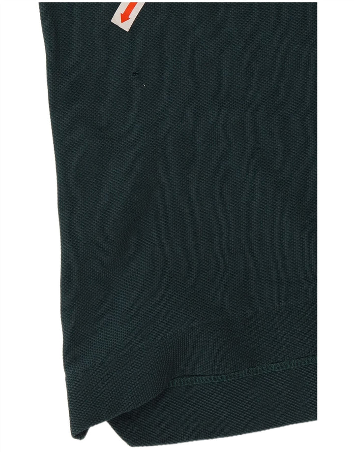 Camisa polo masculina LACOSTE tamanho 9 4XL algodão verde