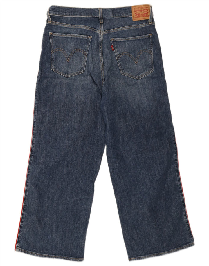 Calça jeans feminina Levi's cintura alta W29 L25 azul algodão