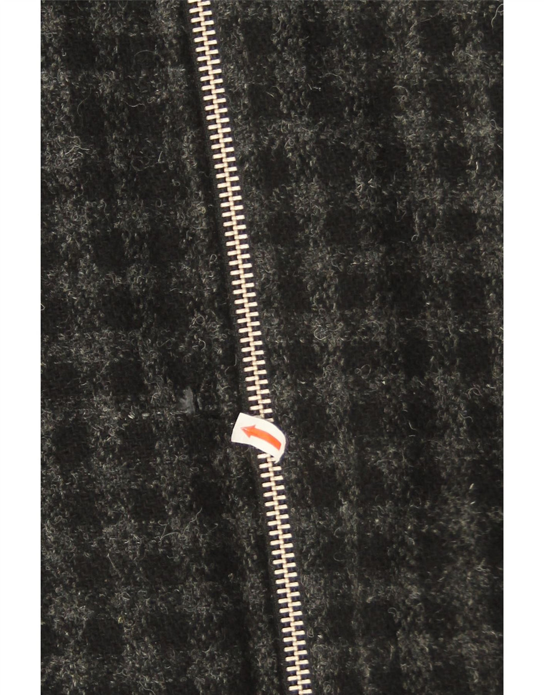 Jaqueta bomber masculina All Saints Reino Unido 40 grande lã xadrez cinza