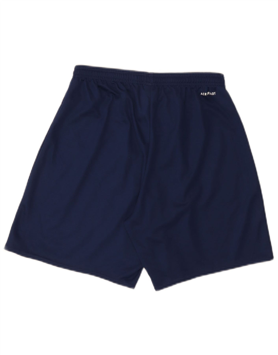Shorts esportivos masculinos Adidas Aeroready pequenos poliéster azul marinho