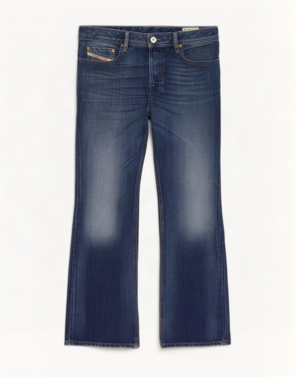 Diesel Masculino Zatiny Bootcut Jeans W32 L30 Azul Algodão