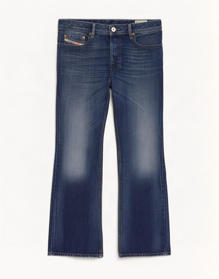 Diesel Masculino Zatiny Bootcut Jeans W32 L30 Azul Algodão