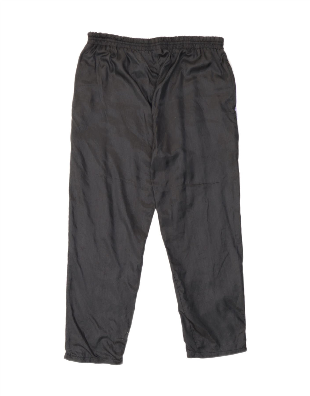 Calça de treino masculina vintage joggers médio preto colorblock poliamida
