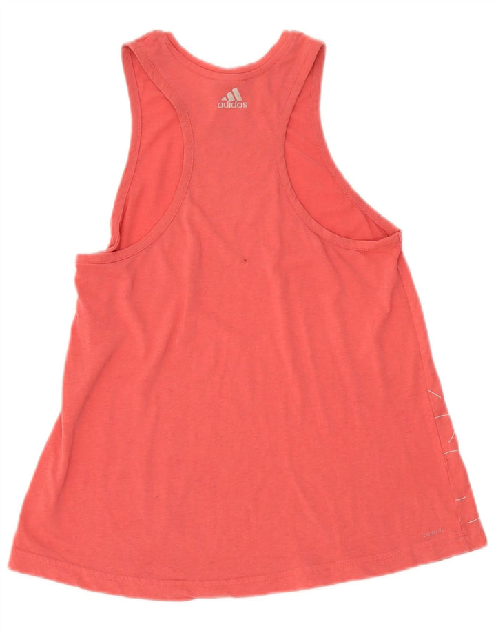 Adidas Womens Graphic Vest Top UK 8/10 Pequeno Rosa Poliéster