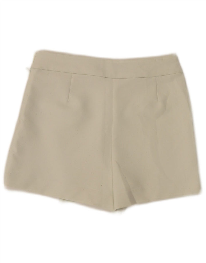 Zara Womens Skort Hot Pants XS W25 Verde Poliéster