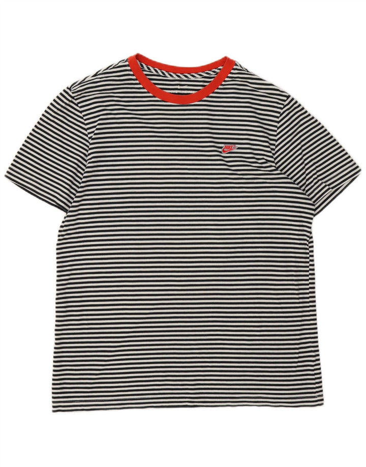 Camiseta masculina Nike grande listrada preta