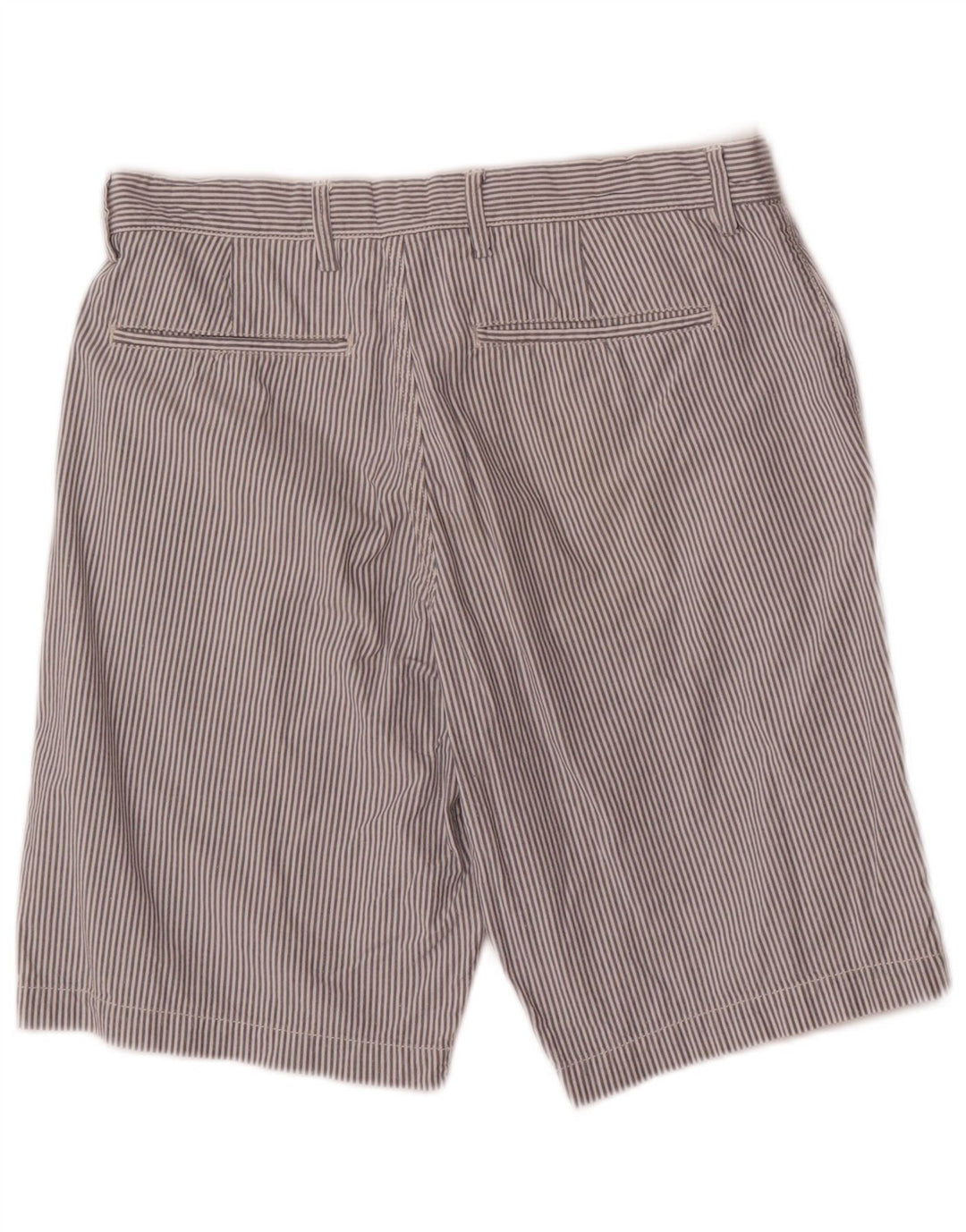 Shorts Chino Masculino Gap W29 Pequeno Algodão Listrado Branco
