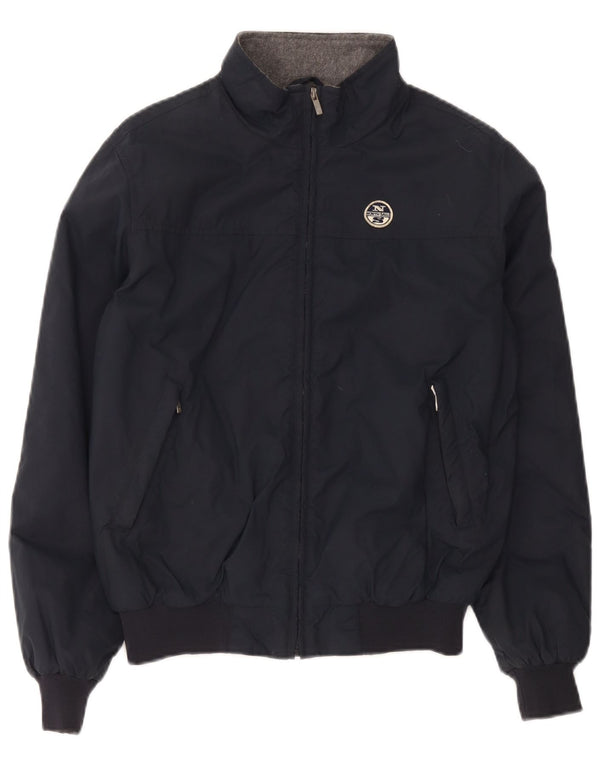 Jaqueta bomber North Sails Boys 13-14 anos azul marinho poliamida