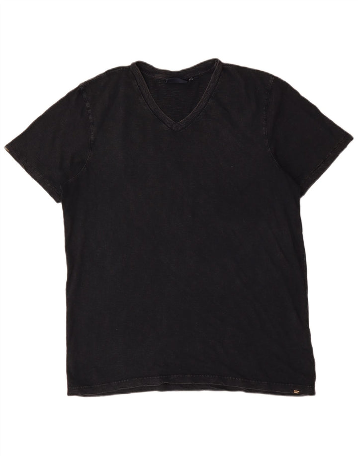 Camiseta masculina Superdry Top XL algodão preto