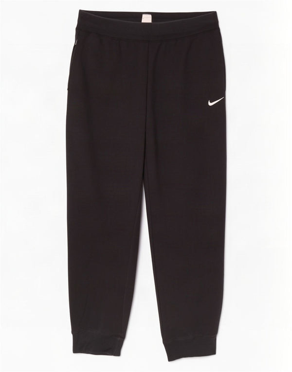 Nike Mens Treino Calças Joggers Médio Algodão Preto