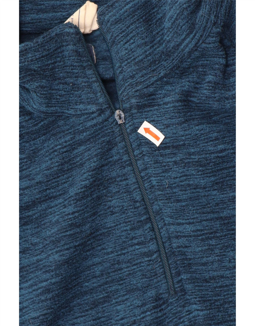 Mountain Warehouse Mens Zip Neck Fleece Jumper Grande Poliéster Salpicado Azul