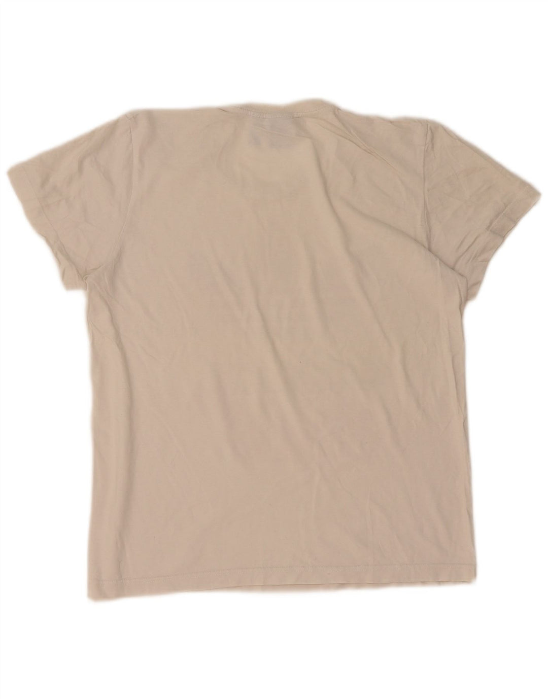 ADIDAS Mens Graphic T-Shirt Top Pequeno Branco