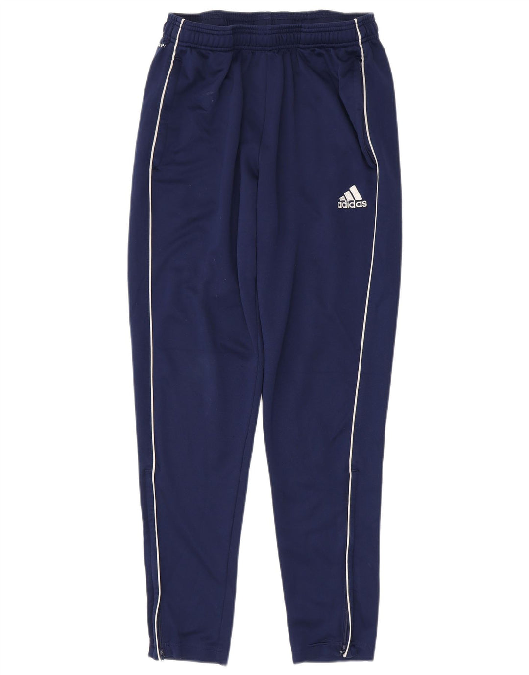 Calça de treino masculina Adidas Aeroready grande poliéster azul marinho