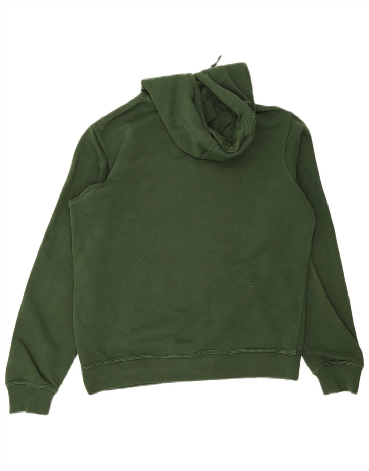 Nike Mens Hoodie Jumper Médio Algodão Verde