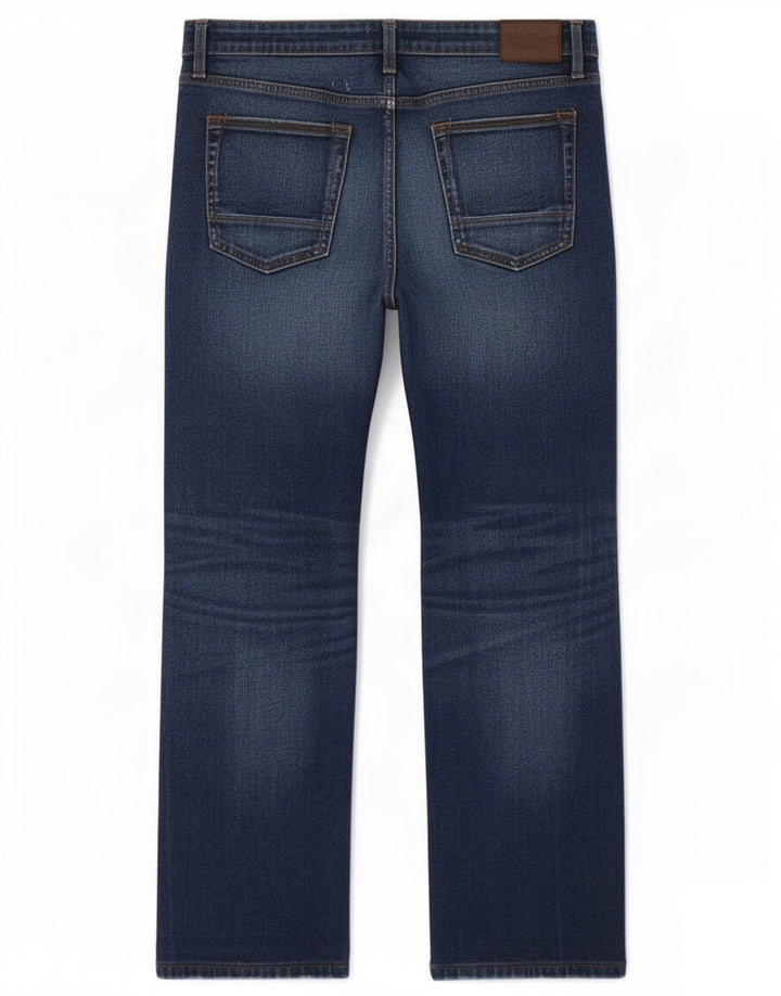 Jeans retos masculinos Marks & Spencer W36 L27 algodão azul