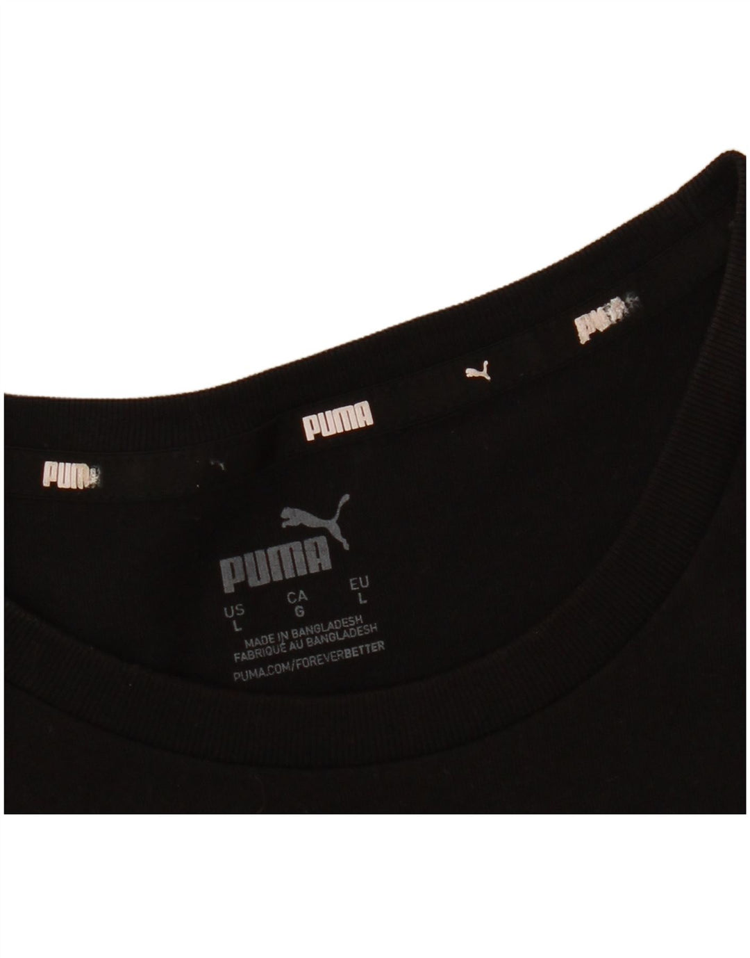 Puma Camiseta Masculina Graphic Top Grande Preto