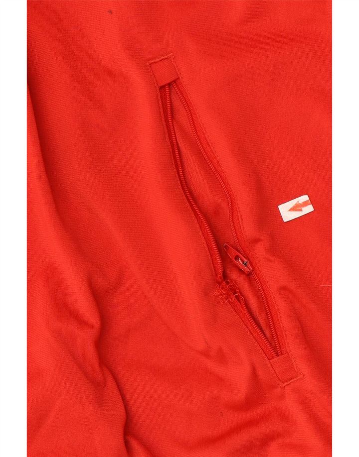 Adidas Mens Tracksuit Top Jacket XL Vermelho Poliéster