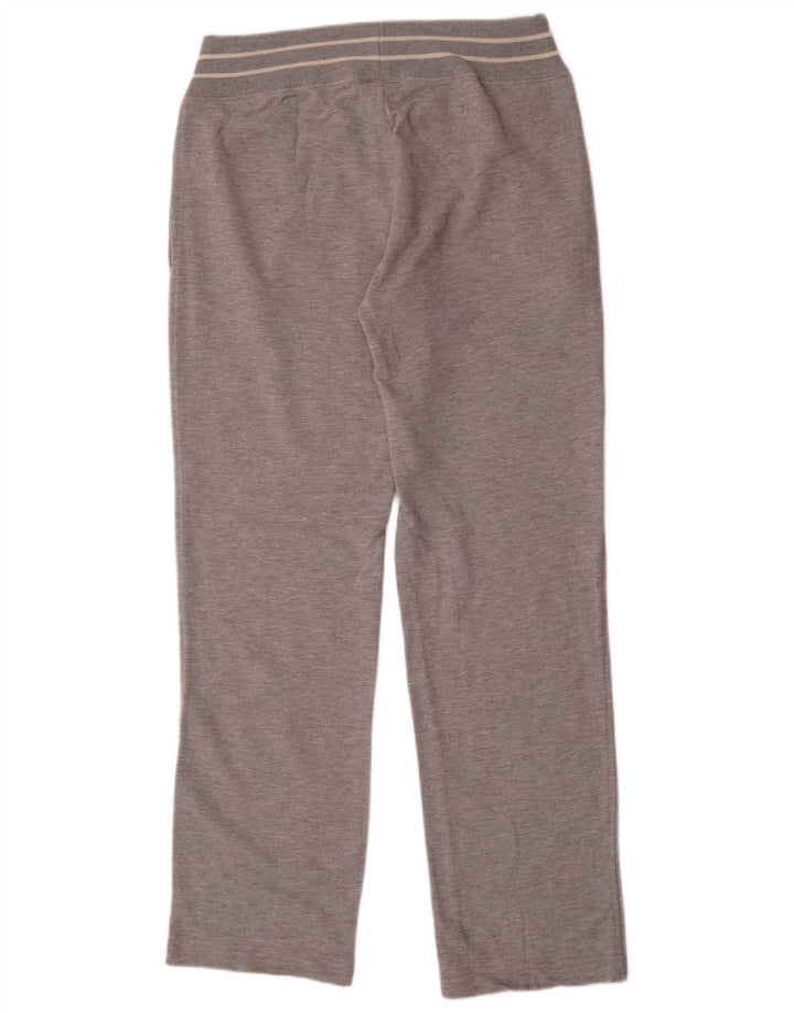 Calça de treino masculina ASICS grande algodão manchado cinza