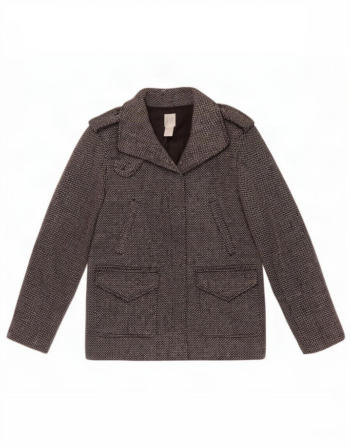 Jaqueta militar feminina Gap UK 12 média preta