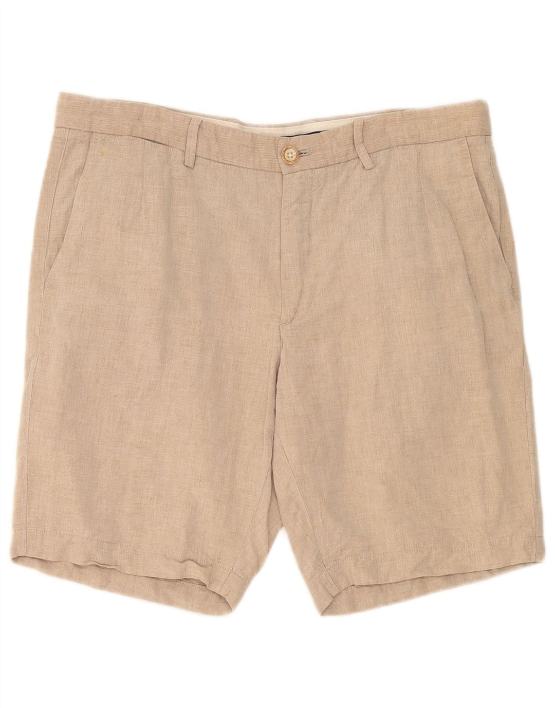 Massimo Dutti Mens Chino Shorts EU 44 Grande W34 Bege