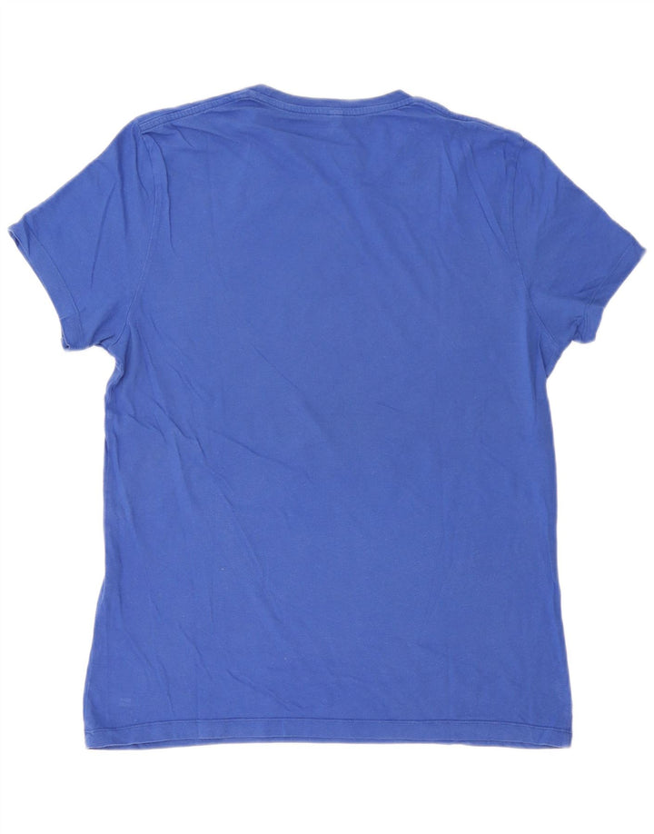 Camiseta masculina Jack Wills Top médio algodão azul