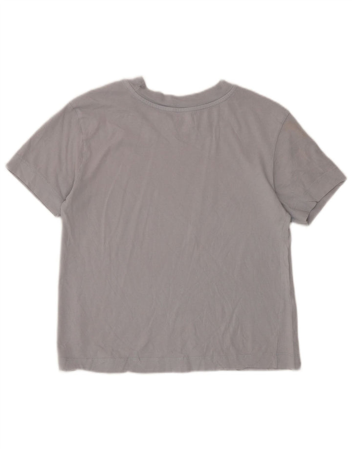 Camiseta Vans Mulher Crop Top UK 6 XS Cinza