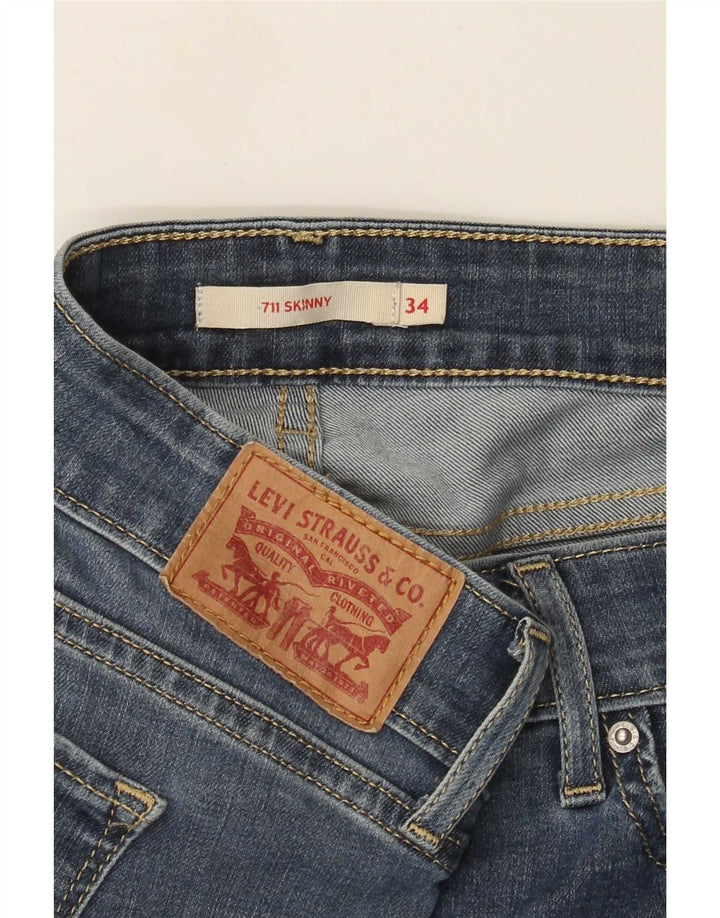Calça Jeans Levis 711 Skinny W34 L30 Azul