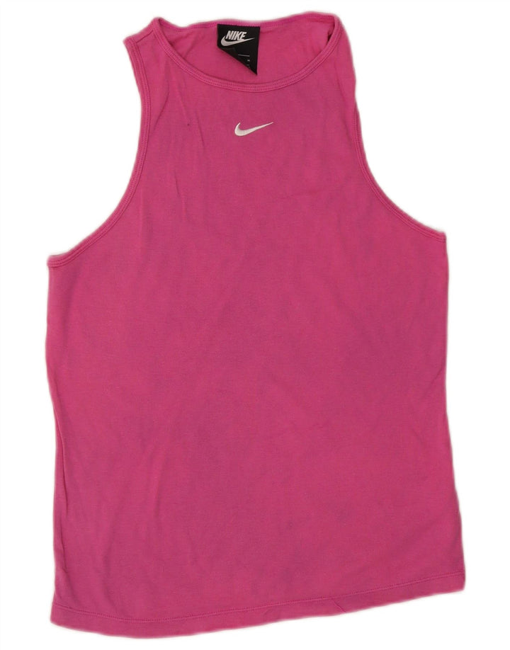Colete feminino Nike UK 12 médio algodão rosa